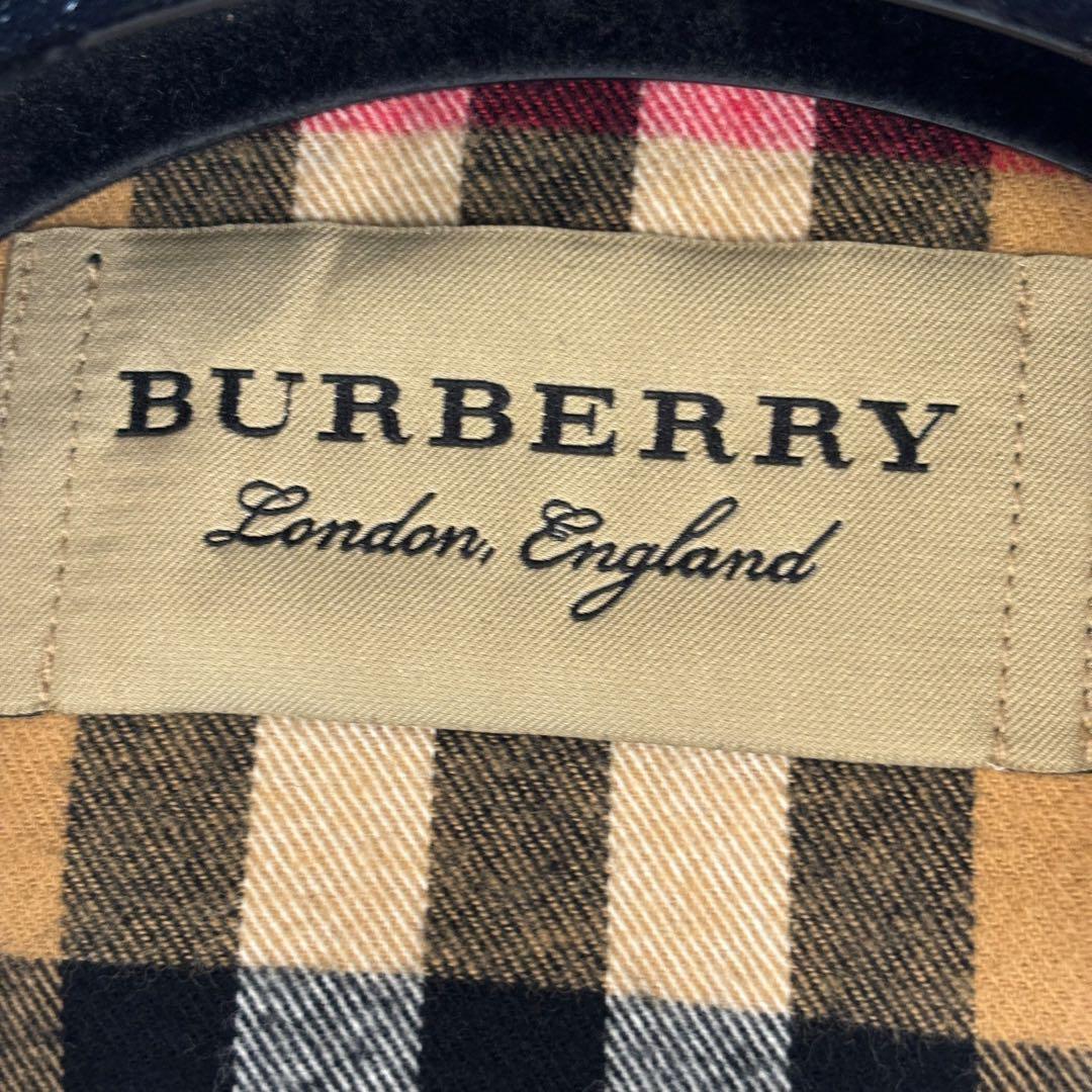 極美品✨バーバリー ダッフルコート カシミヤ メガチェック ブラック 近年モデル