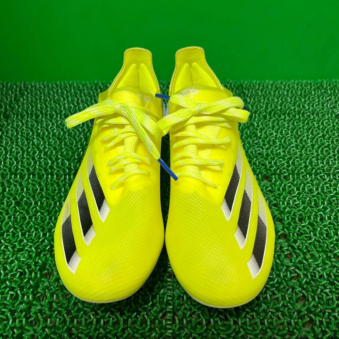 アディダス サッカースパイク エックス ゴースト.1 FG(イエロー×ブラック)