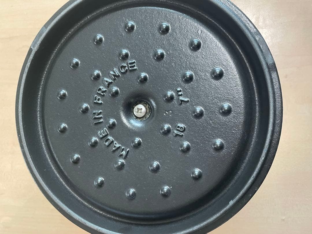 STAUB 赤 ピココットラウンド ストウブ 18cm