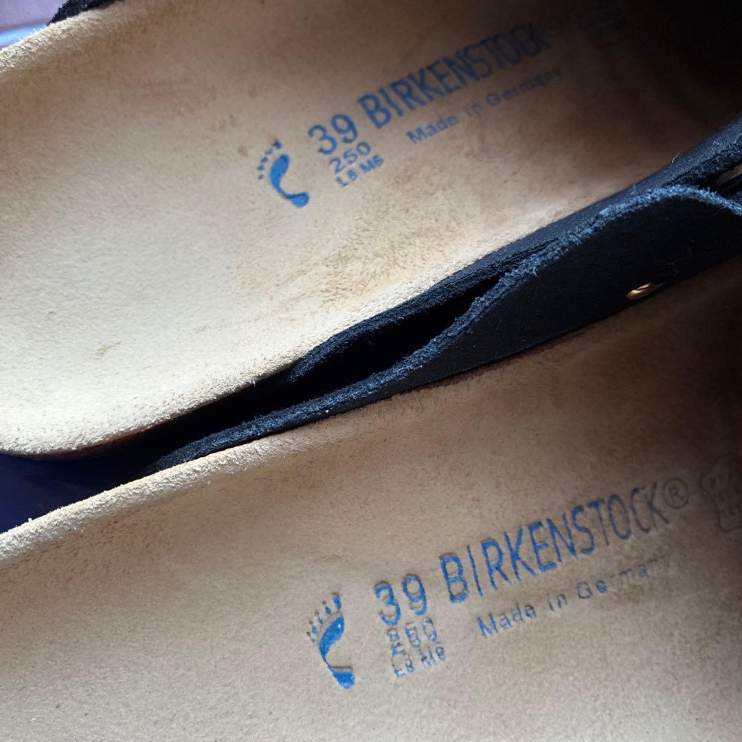 ビルケンシュトック　黒39 25センチ
