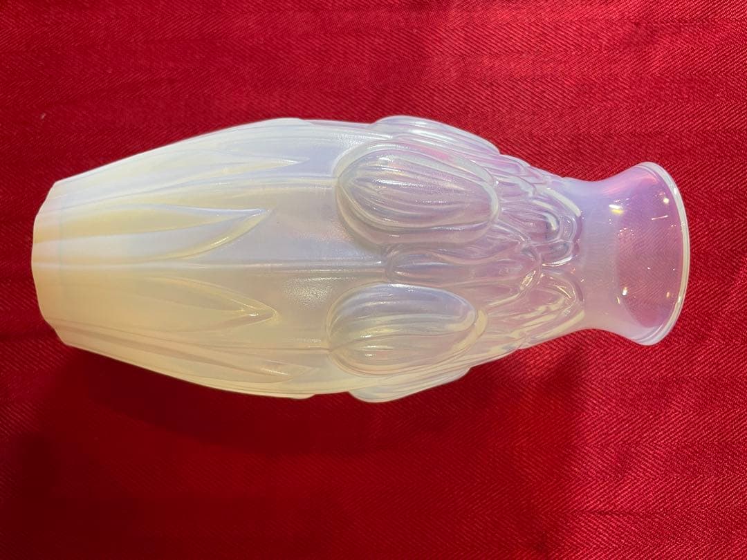 レア　ラリック　LALIQUE オパール　チューリップ 花瓶