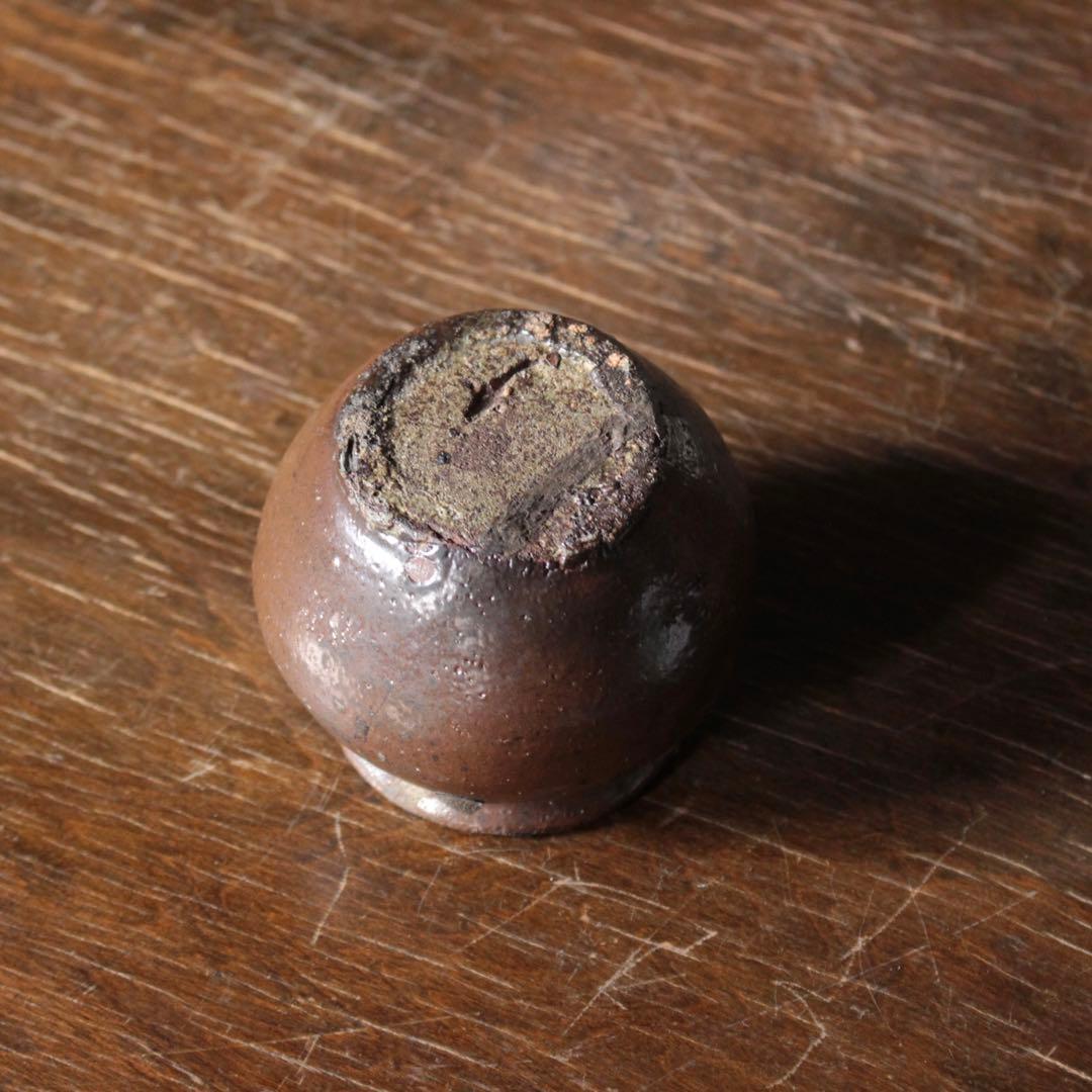 古丹波 栗皮釉 うるか壺 江戸後期 古美術 古道具 アンティーク