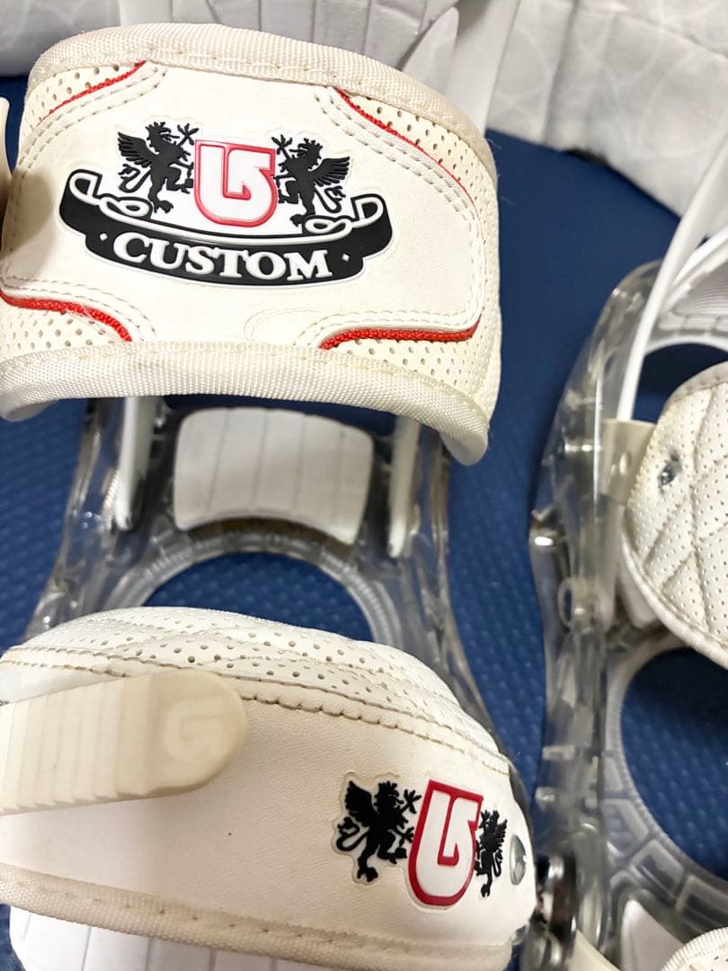 お*ー様 BURTON CUSTOM スノーボード ビンディング Mサイズ 黒