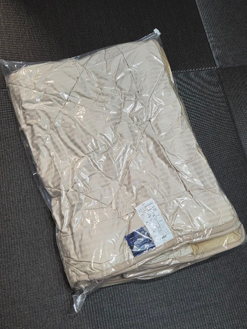 プラチナウエーブ　シングルサイズ 掛け布団 ベージュ