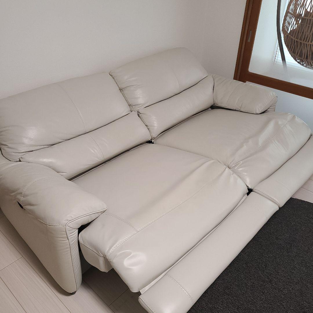 NITORI電動リクライニングソファー