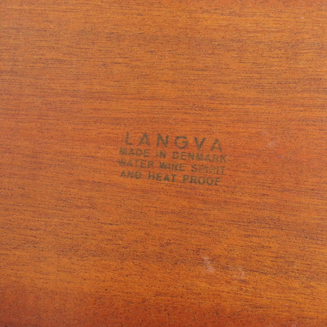 デンマーク製 チーク Teak 木製 トレイ プレート トレー ビンテージ