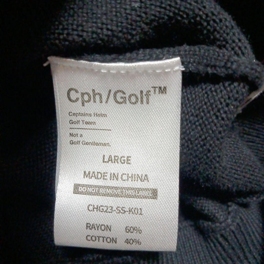 キャプテンズヘルム ゴルフ ニット ポロシャツ 長袖 カットソー