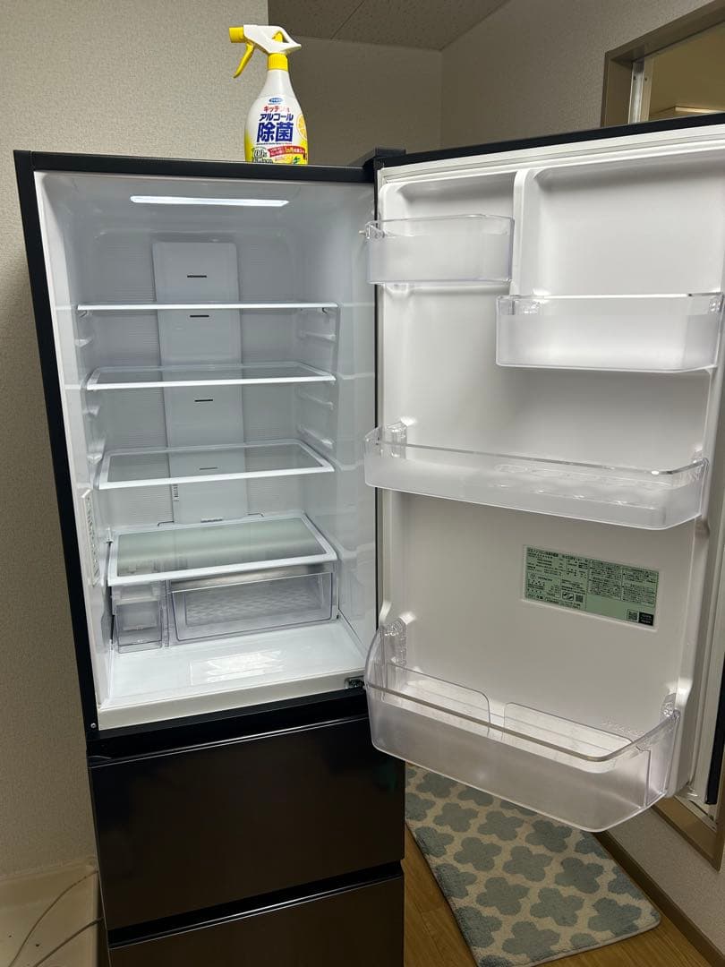 U*）様 HITACHI 冷蔵庫 R-V32RV(K) 315L 2021年製