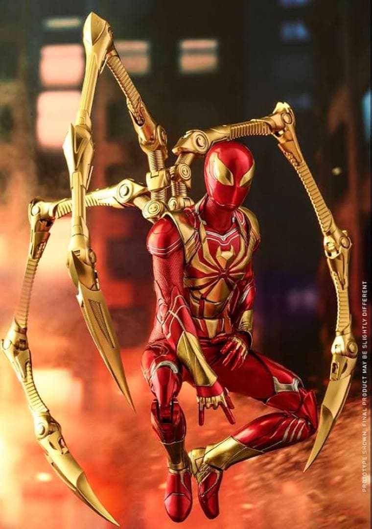 ２日間限定！ホットトイズスパイダーマン（アイアン・スパイダー・アーマースーツ版）