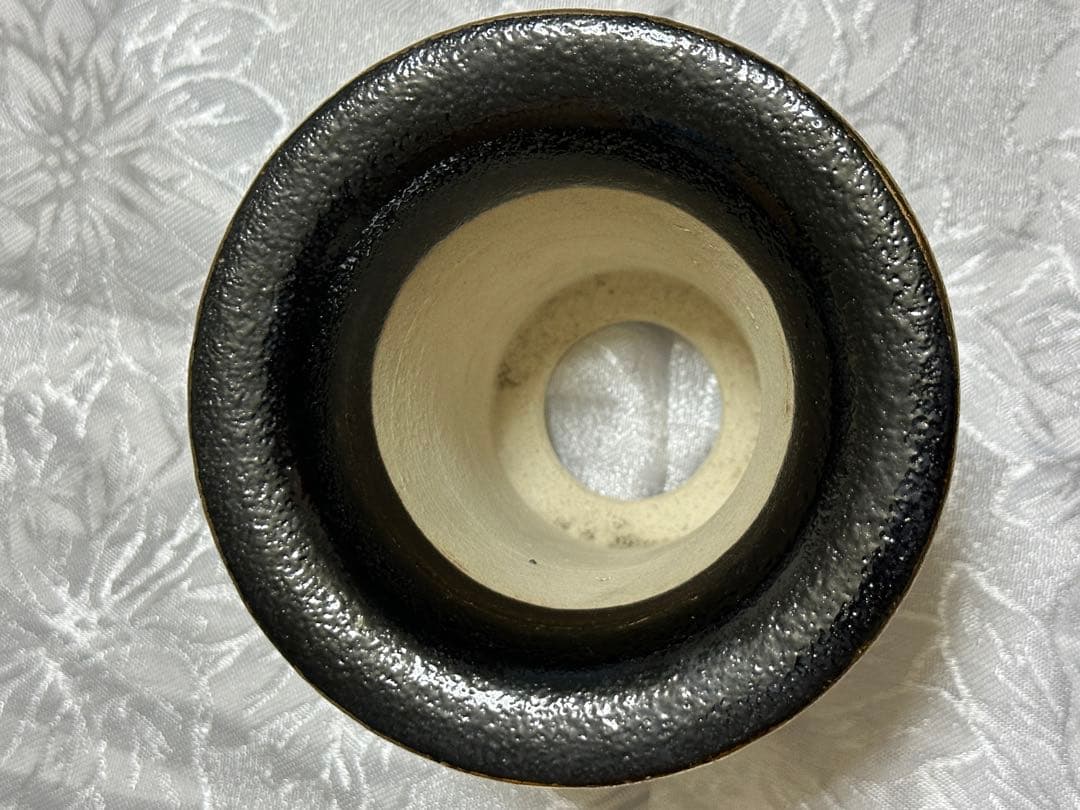 万年青鉢　京楽焼鉢　盆栽鉢