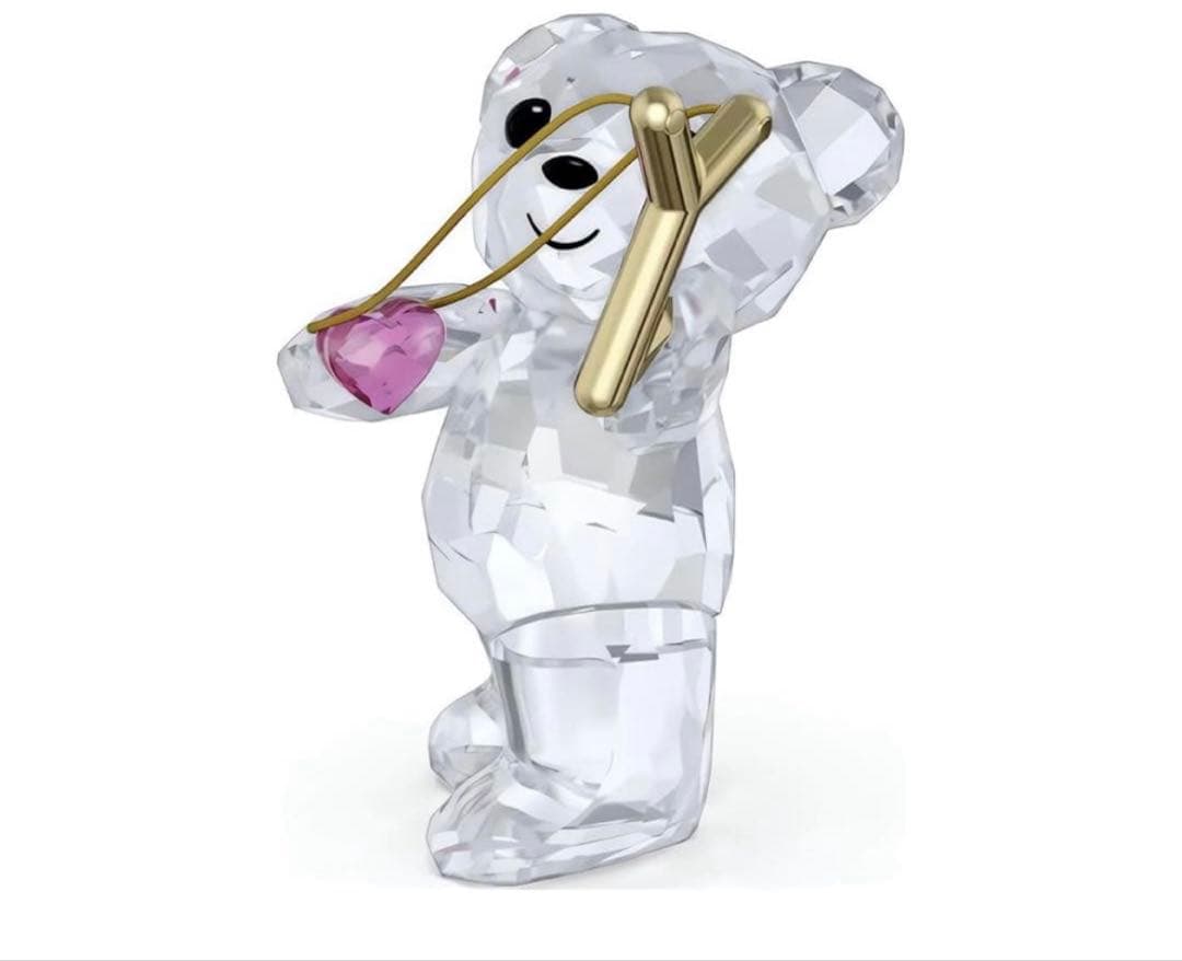 置物 12621Swarovski Kris Bear Sending YouLove