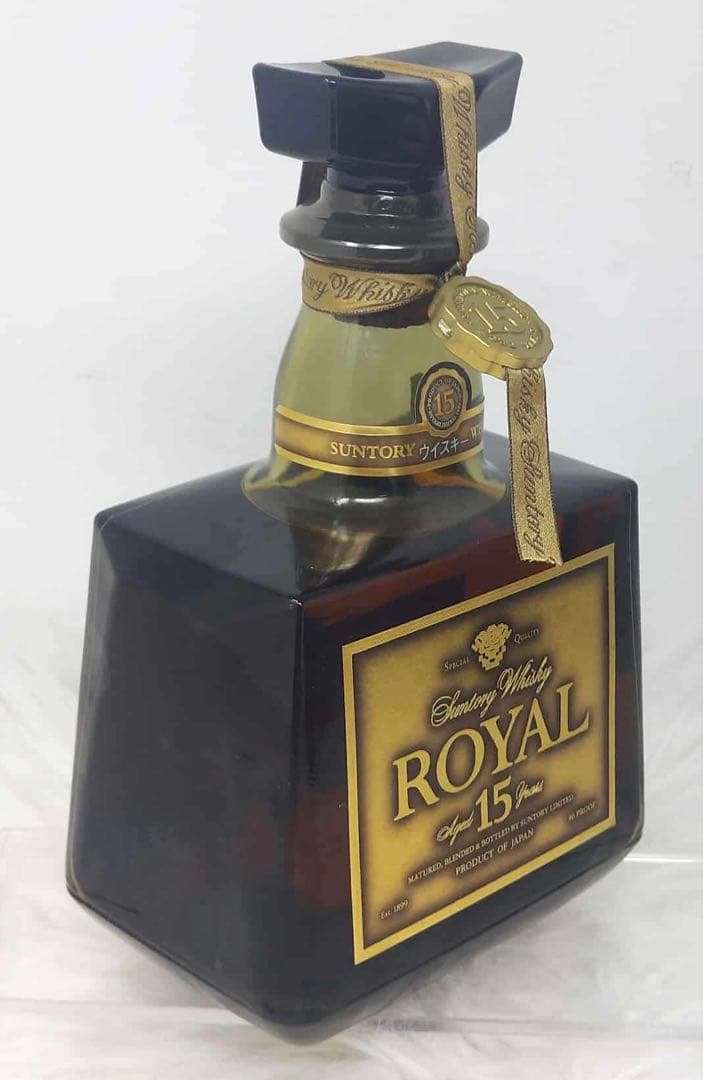 【古酒】サントリーウイスキー ローヤル15年 ゴールドラベル