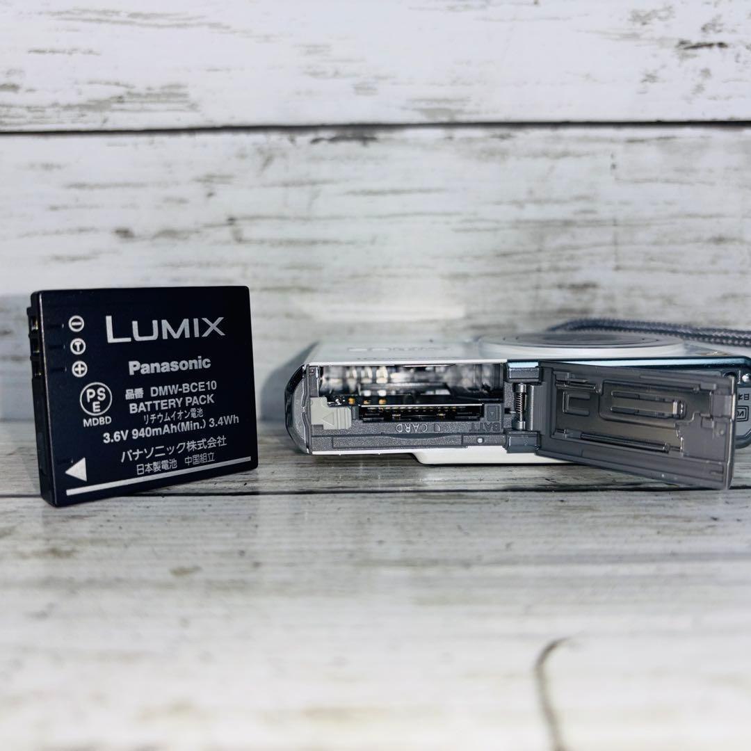 【動作良好】Panasonic LUMIX DMC-FX37 ホワイト