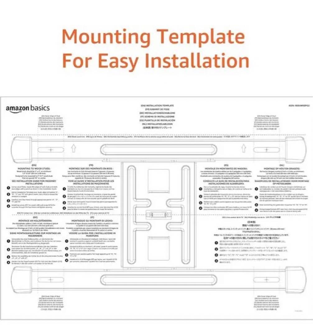 テレビ壁掛け金具フルモーション水平ポスト設置レベリング付 32~86インチ対応