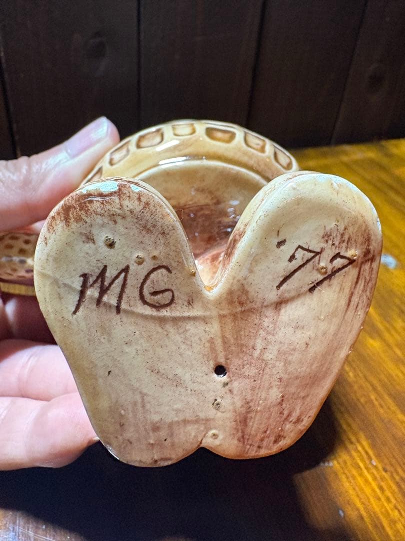 Mr.ピーナッツ風 ヴィンテージマグ（1977年 サイン入り）