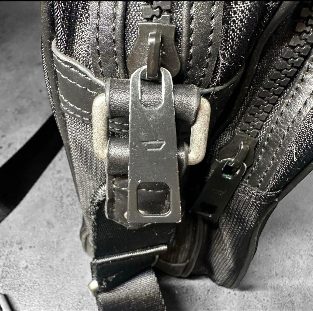 バッグ archive DIESEL Logo Black Shoulder Bag