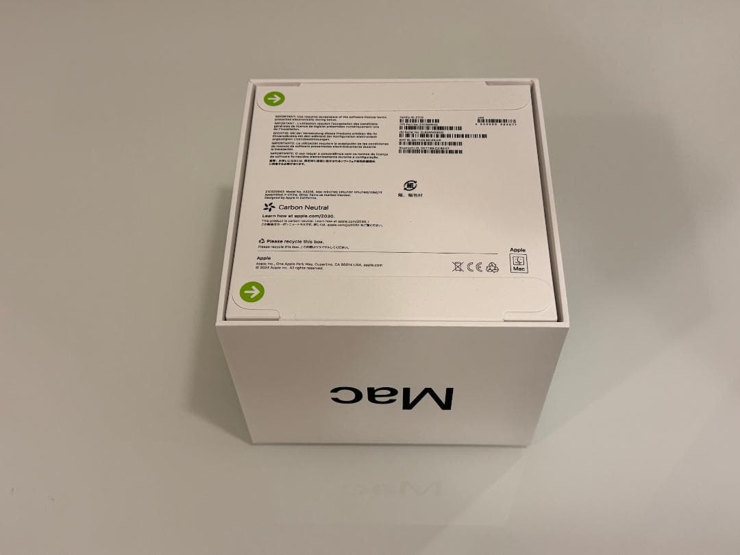 新しいMac mini 新品