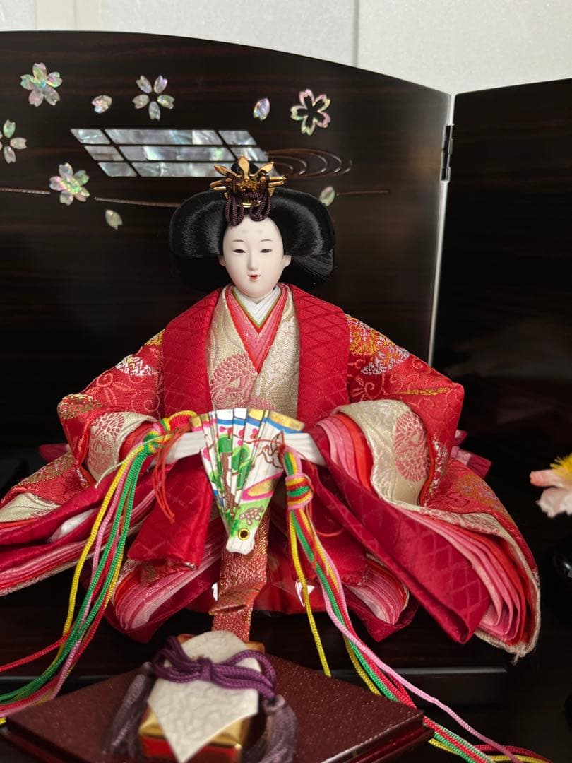 親王飾り　桜筏(さくらいかだ)セット