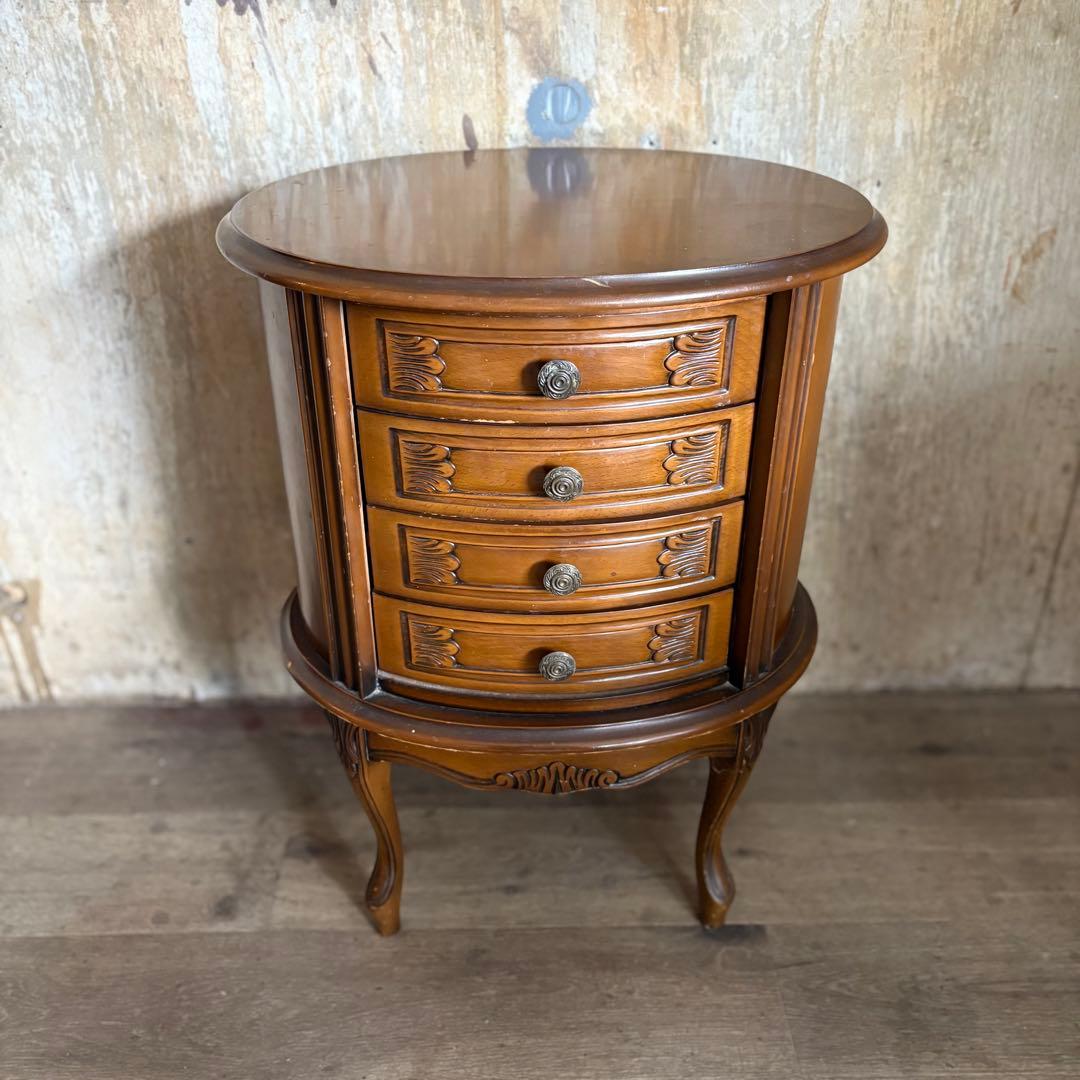 イタリア　猫脚コンソールドロワーチェスト