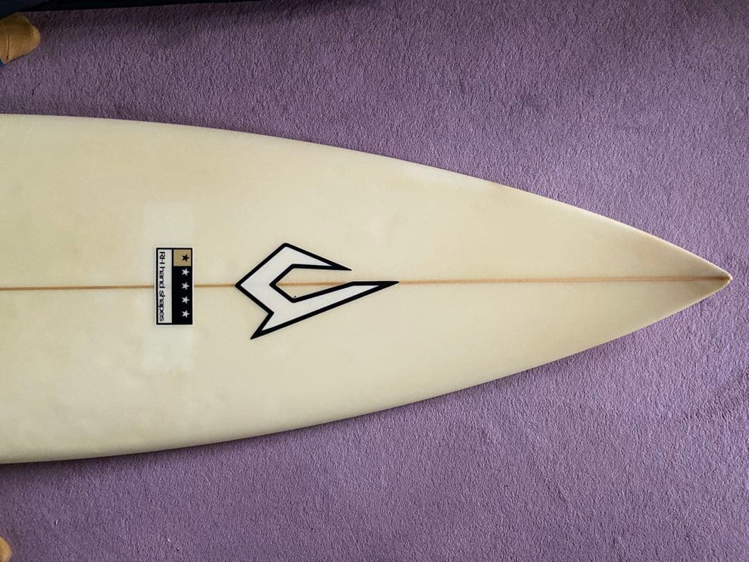 ジャスティス　RH 6'2\" ショートボード ケース付き