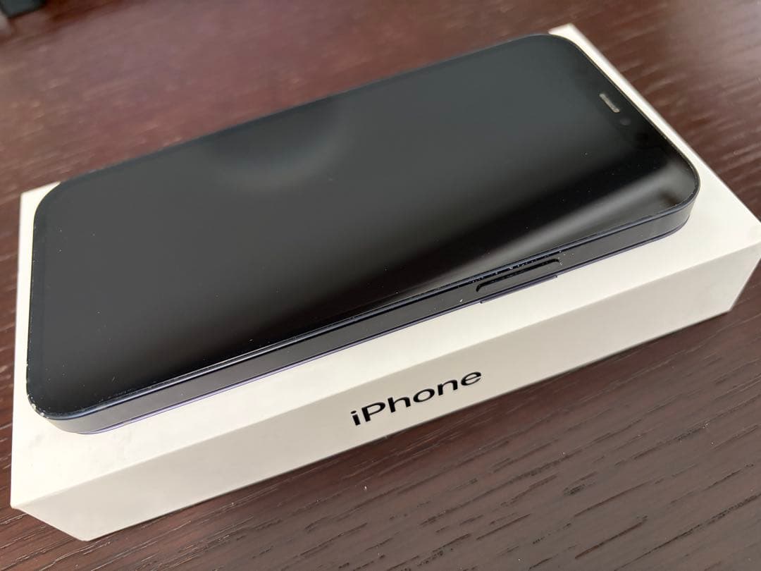 iPhone 12 Black 128GB Sim free (最大容量74%)