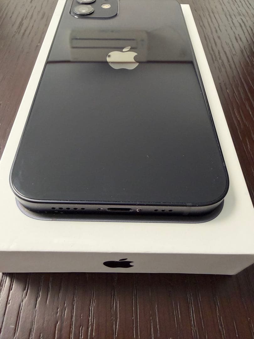 iPhone 12 Black 128GB Sim free (最大容量74%)
