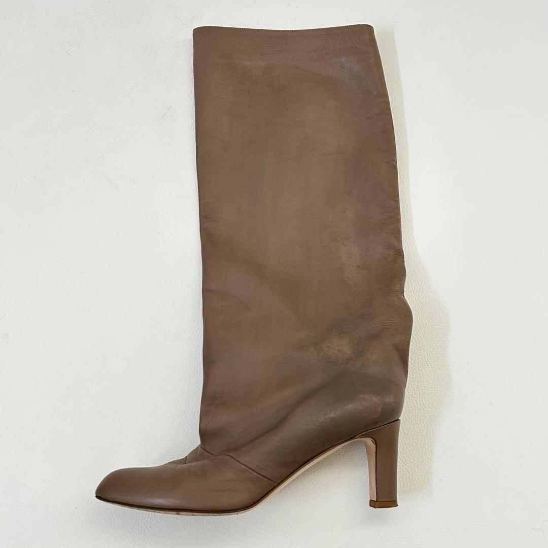 NEBULONIE ネブローニ ロングブーツ グレージュ 37