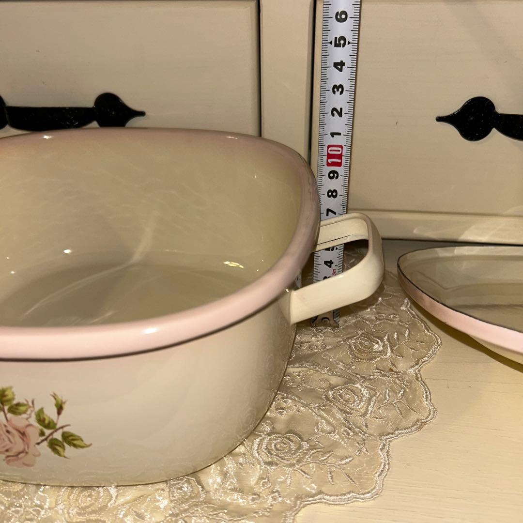 imagine ダイアナローズ　ホーロー鍋