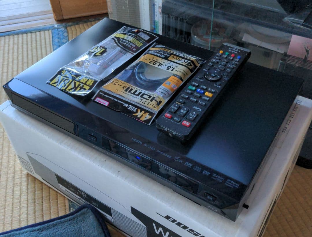 お得！録画時間３倍大増量！安心！予防保守！東芝ブルーレイレコーダーD-BZ510