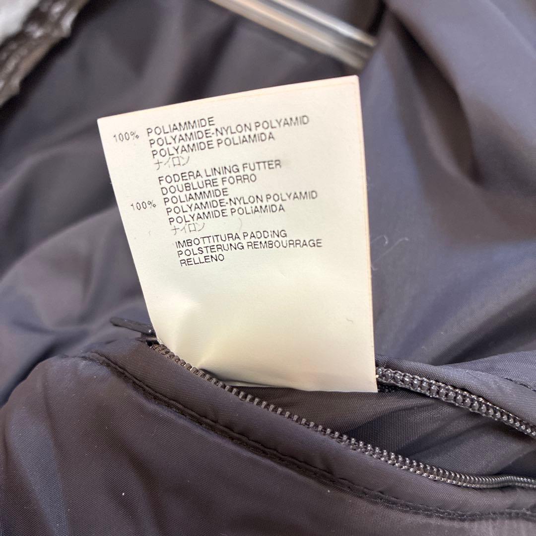 Maison Martin Margiela ダークブラウンナイロンジャケット