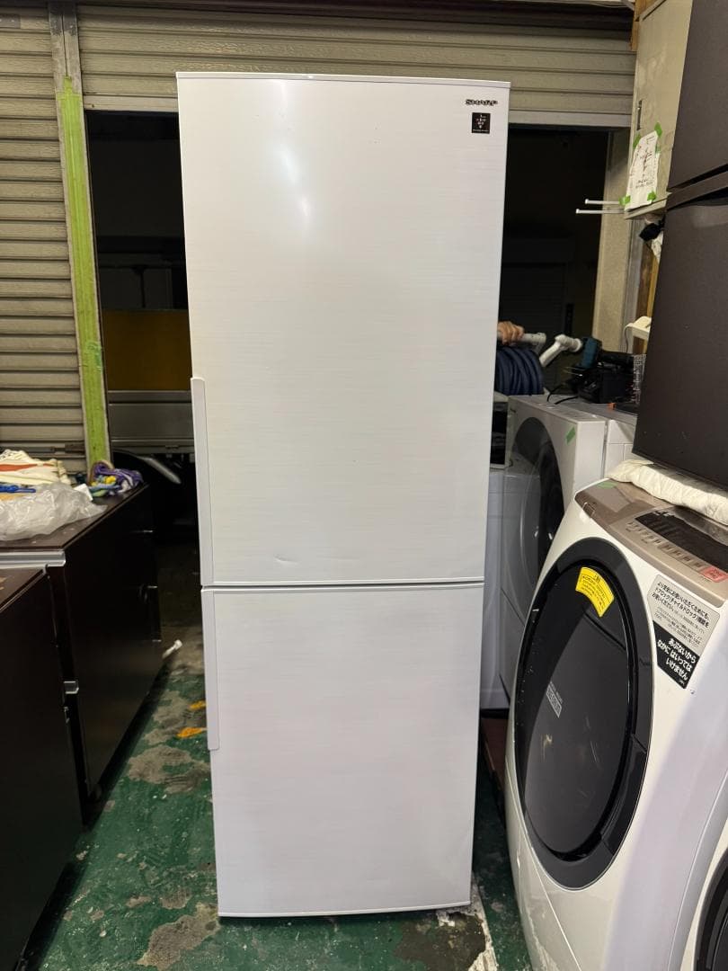 SHARP シャープ 冷凍冷蔵庫 SJ-AK31F-W 310L 2020年製