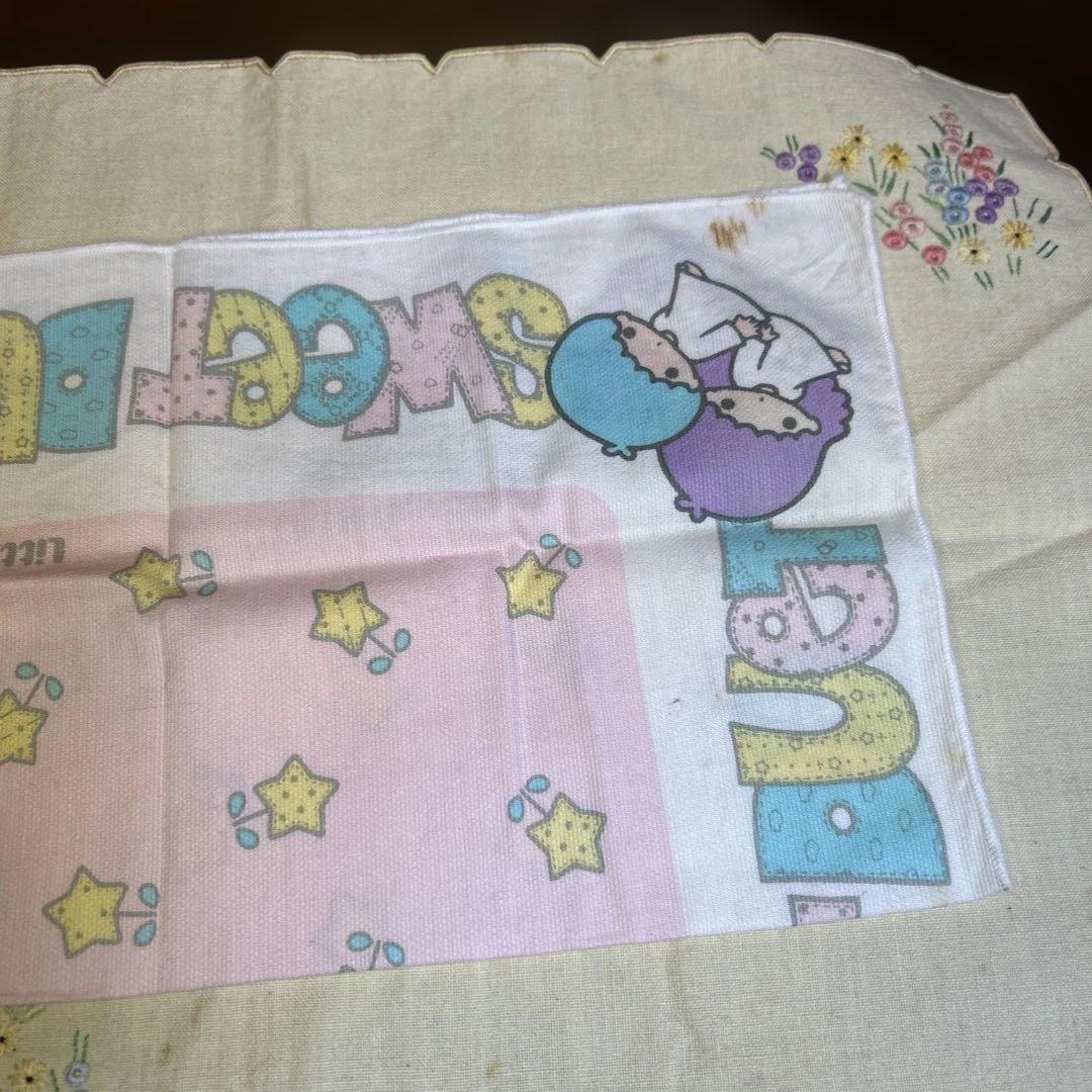 貴重キキララLittleTwinStarsお弁当箱箸箱ランチバッグクロス1976