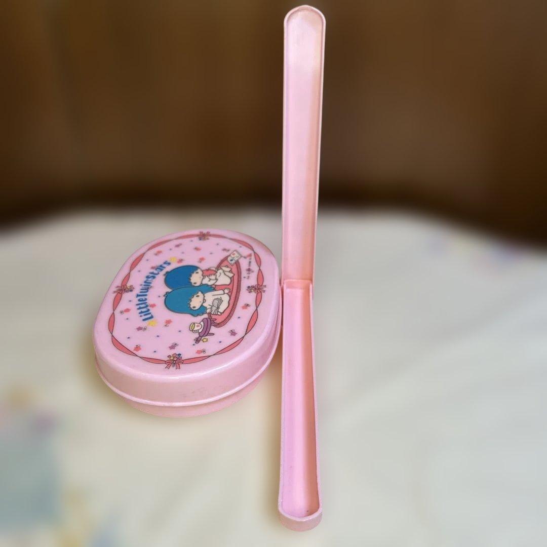 貴重キキララLittleTwinStarsお弁当箱箸箱ランチバッグクロス1976