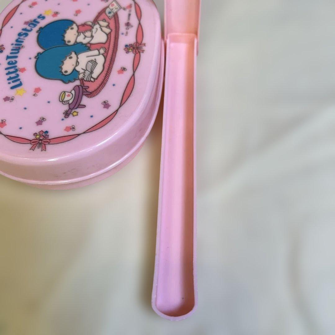 貴重キキララLittleTwinStarsお弁当箱箸箱ランチバッグクロス1976