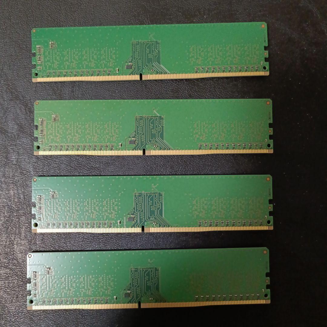 DDR4-2666V 8GBx4枚 32GB デスクトップ用メモリ