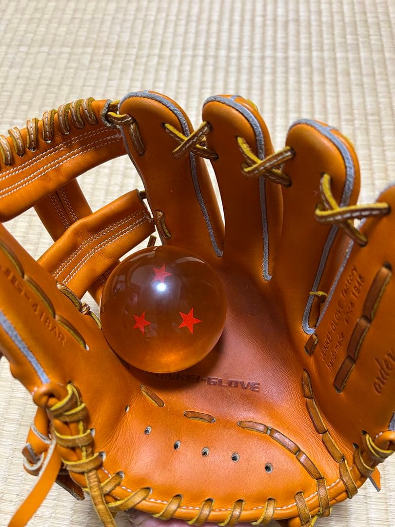 野球　グラブ　ジュンケイグラブ　内野用　オーダー