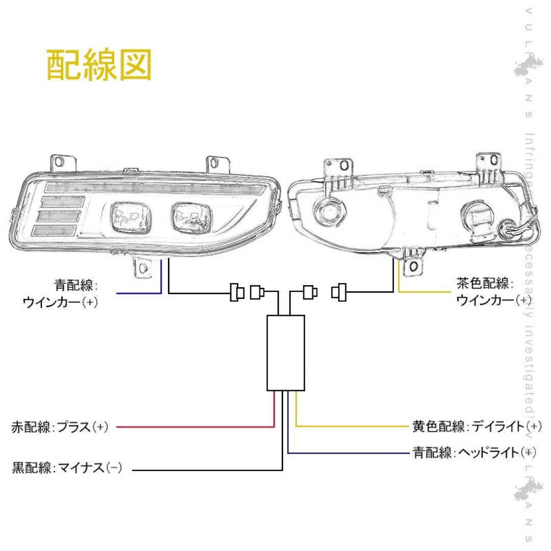 エクストレイルT32 後期 LEDフォグランプキット 未使用品