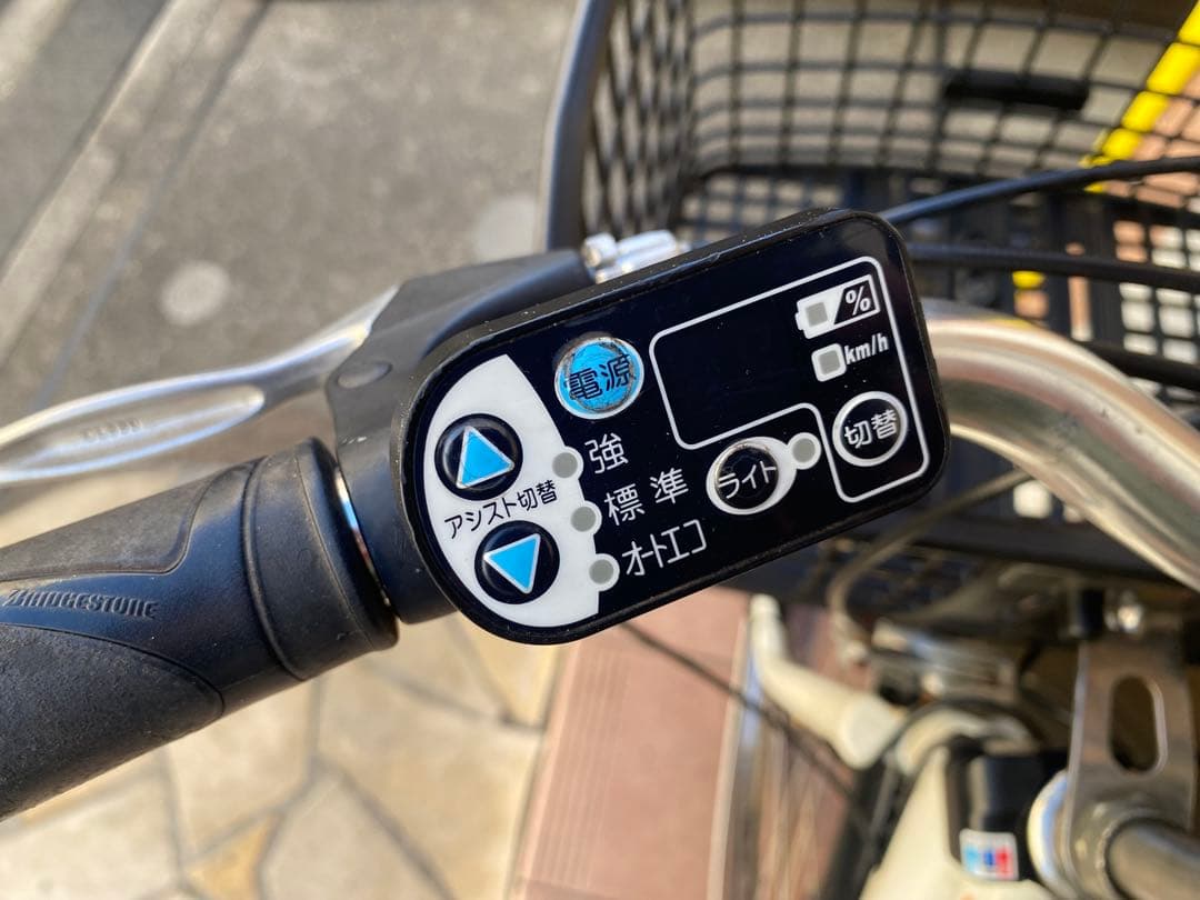 電動自転車　PAS CITY バッテリー、後輪廻り新品交換済み　指定地域無料配送