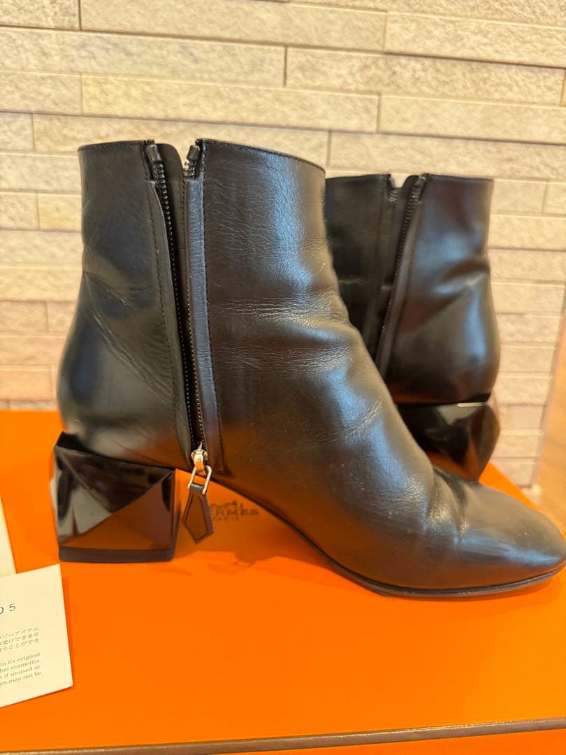 エルメス　ショートブーツ