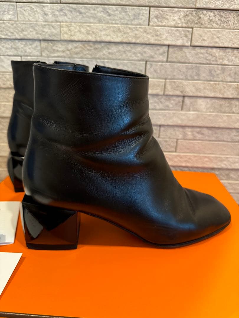 エルメス　ショートブーツ