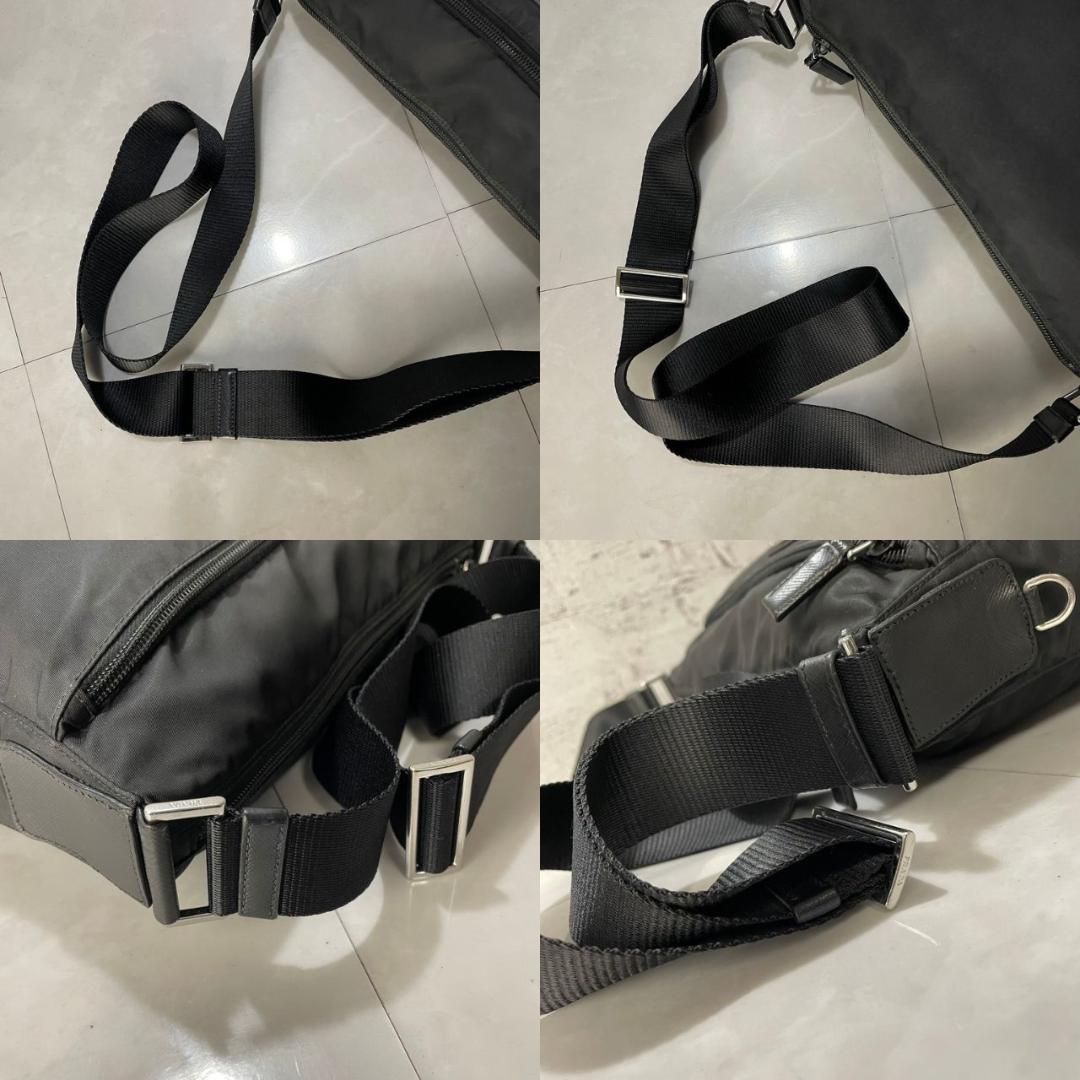 PRADA ショルダーバック プラダ クロスボディ サフィアーノ 1BC421