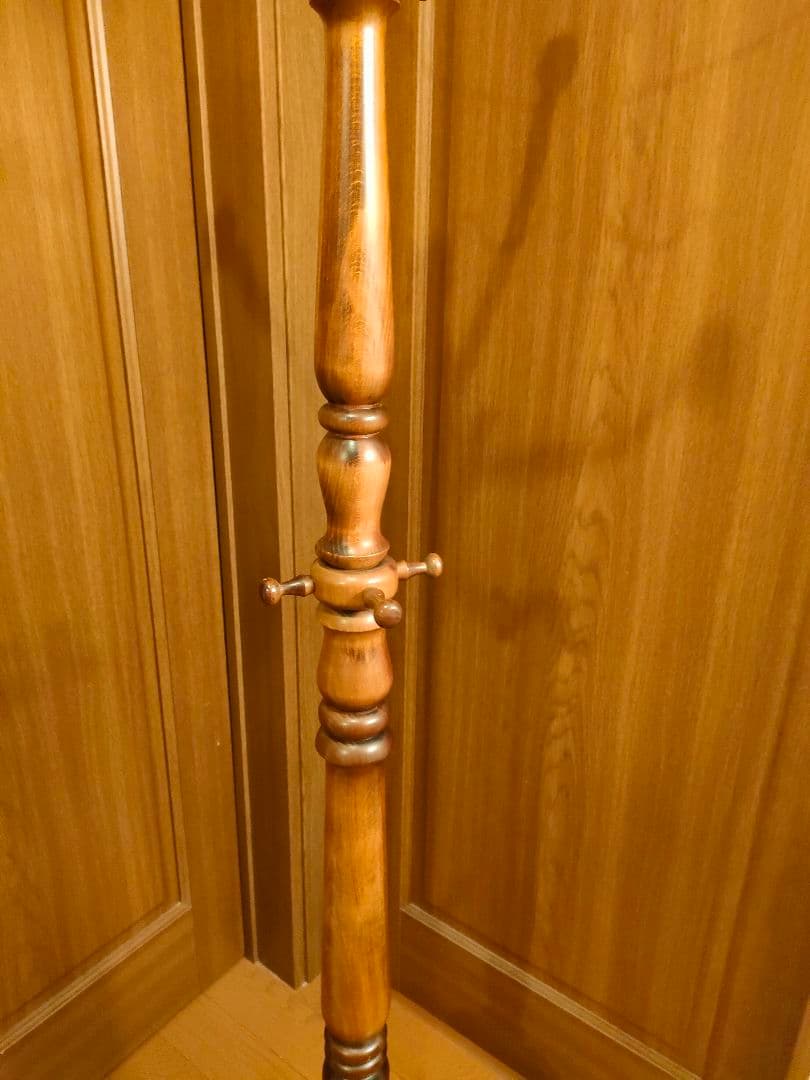 【高級】Karimoku コロニアル ポールハンガー カリモク アンティーク