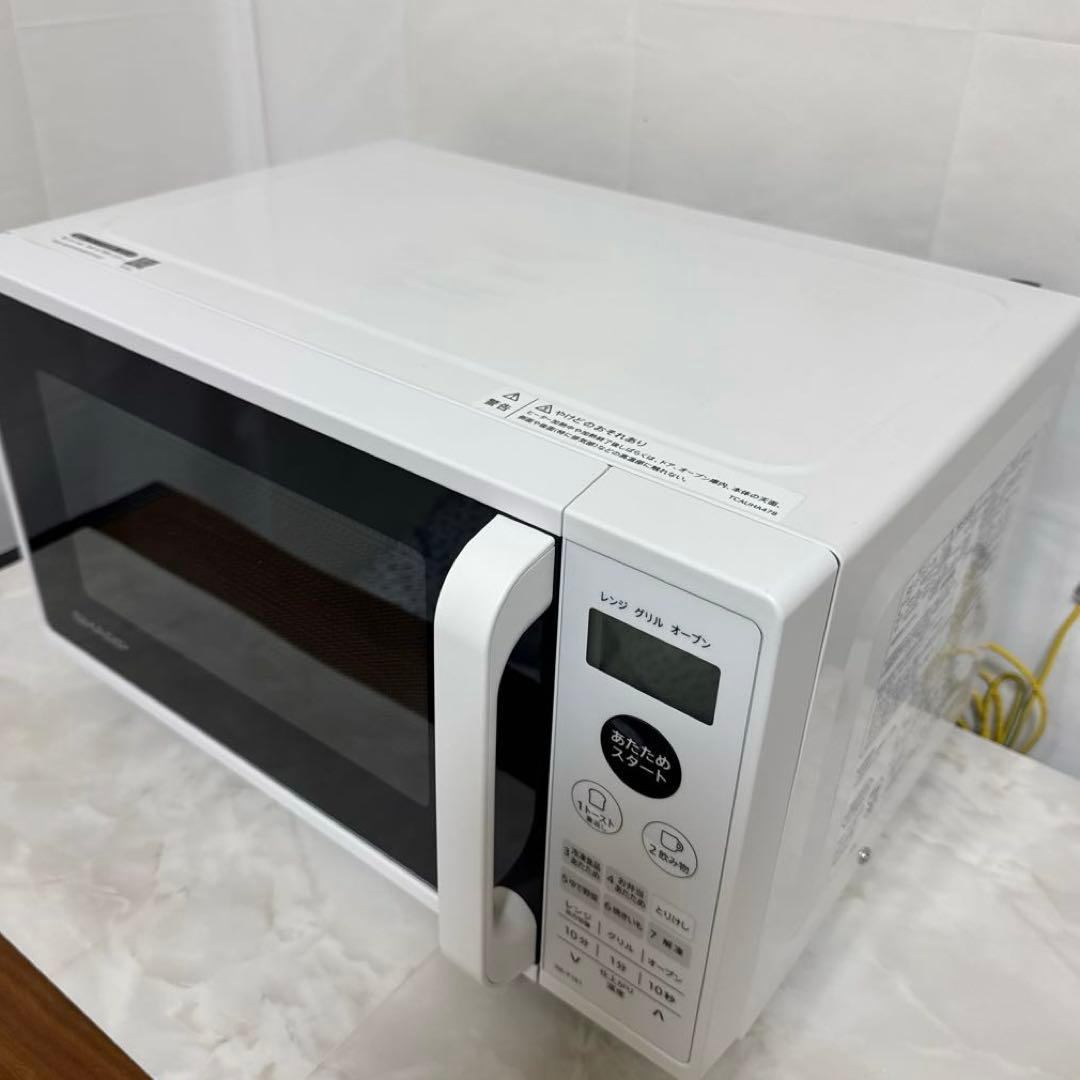 SHARP 2020年製 シンプルオーブンレンジ フラット 16L