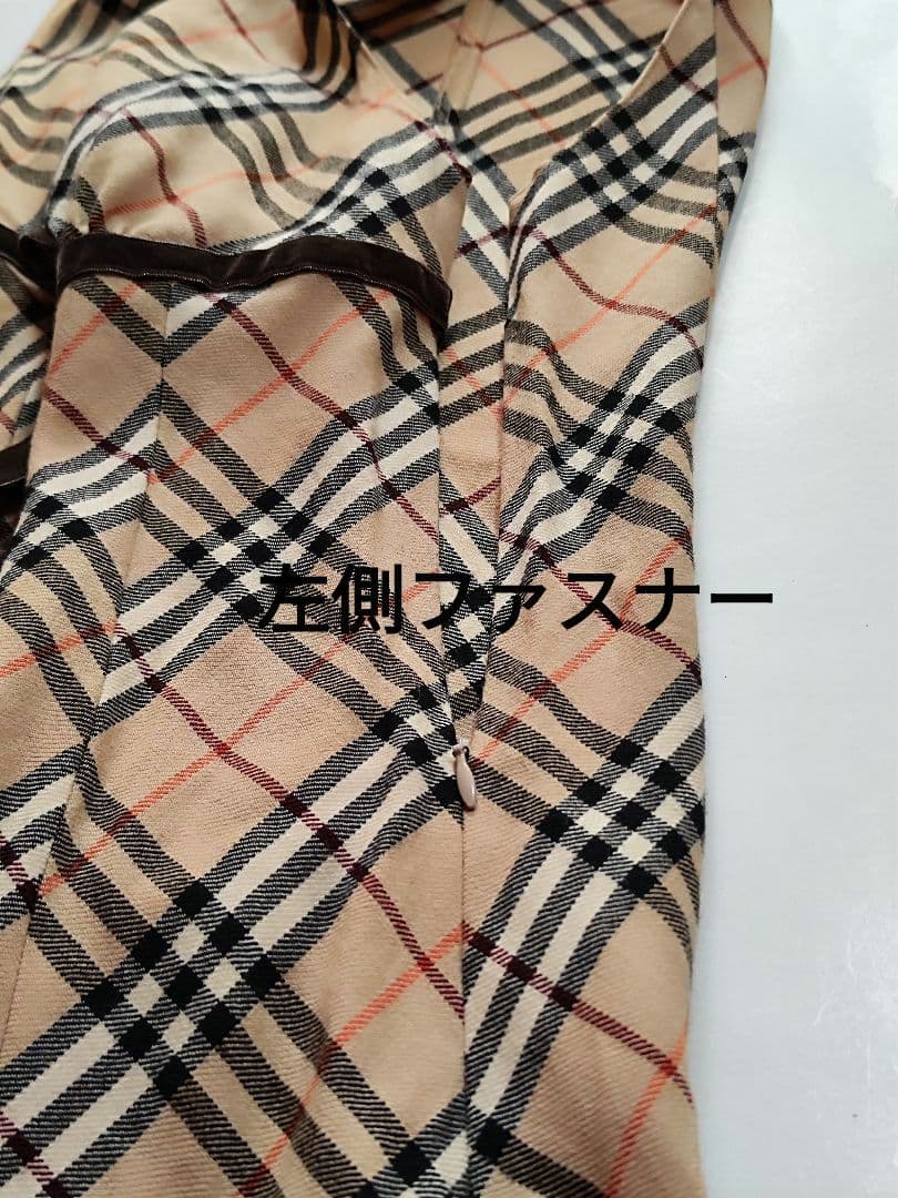 バーバリー BURBERRY BLUE LABEL ブランド ワンピースベスト
