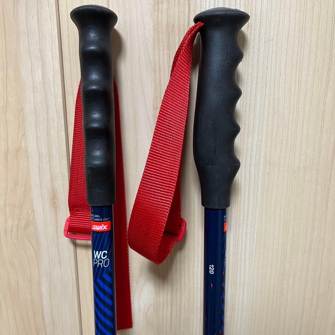 SWIX WC PRO スキー ストック 120cm GS用
