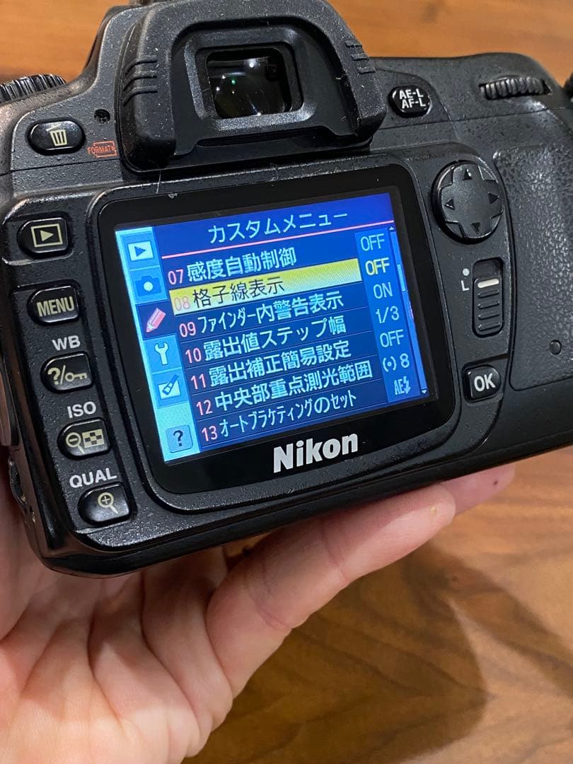 Nikon D80 CCDデジタル一眼 動作品　af-s 18-135レンズ付