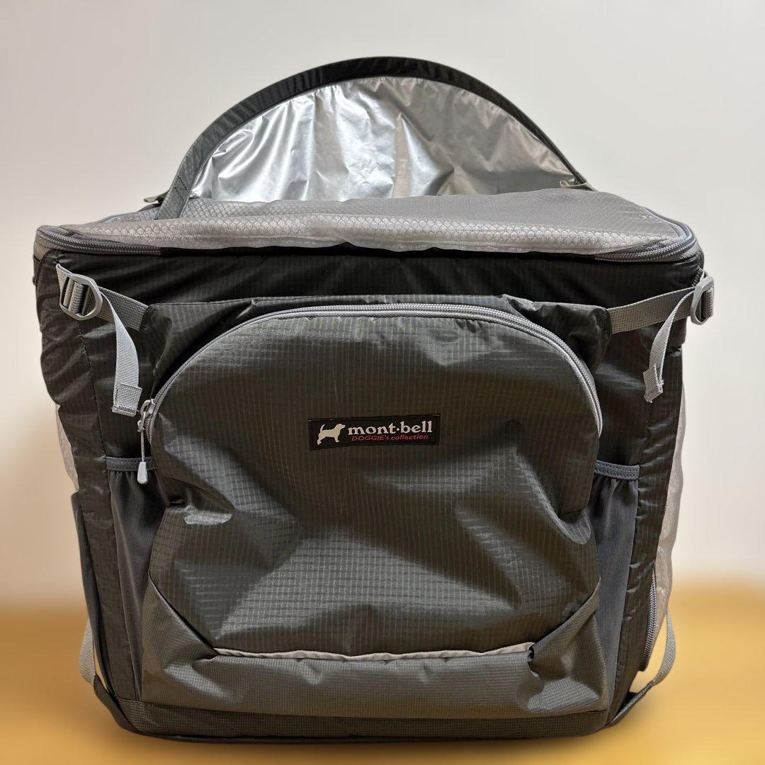 美品　モンベル　ドッグキャリングバッグ　ペットキャリーバッグＬ