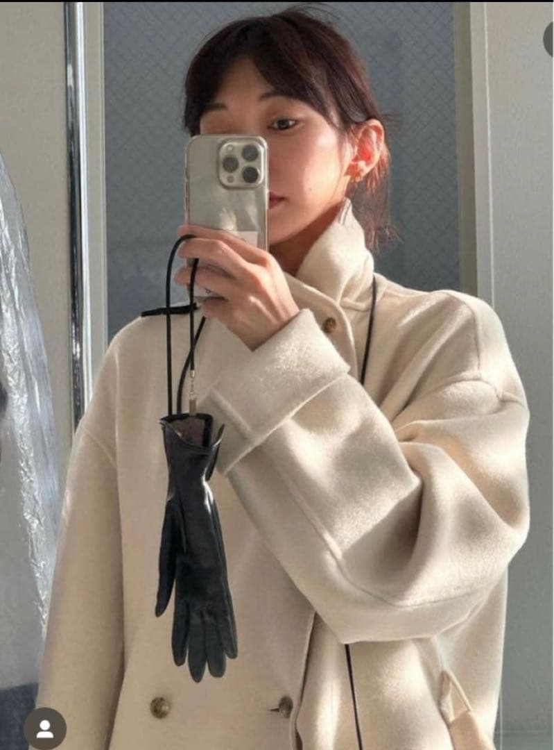 ジャケット・アウター enof wool rever half coat 2