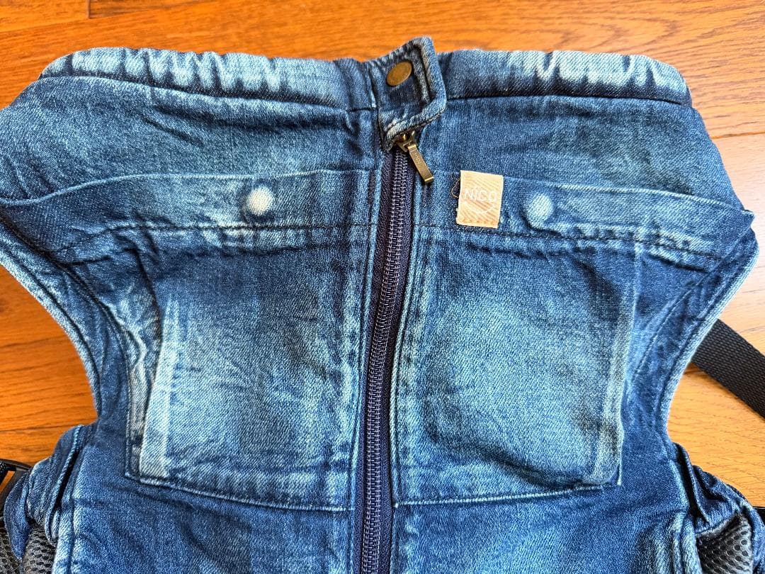 キューズベリー　抱っこ紐　NICO ニコ CUSE BERRY デニム