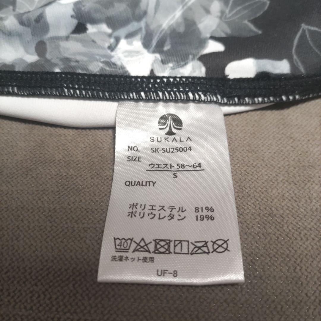 SUKALAブラックフラワーヨガウェア　ブラとレギンス Sサイズ